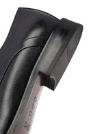 Men's Black Lace-Up Leather Classic Shoe | Derimod