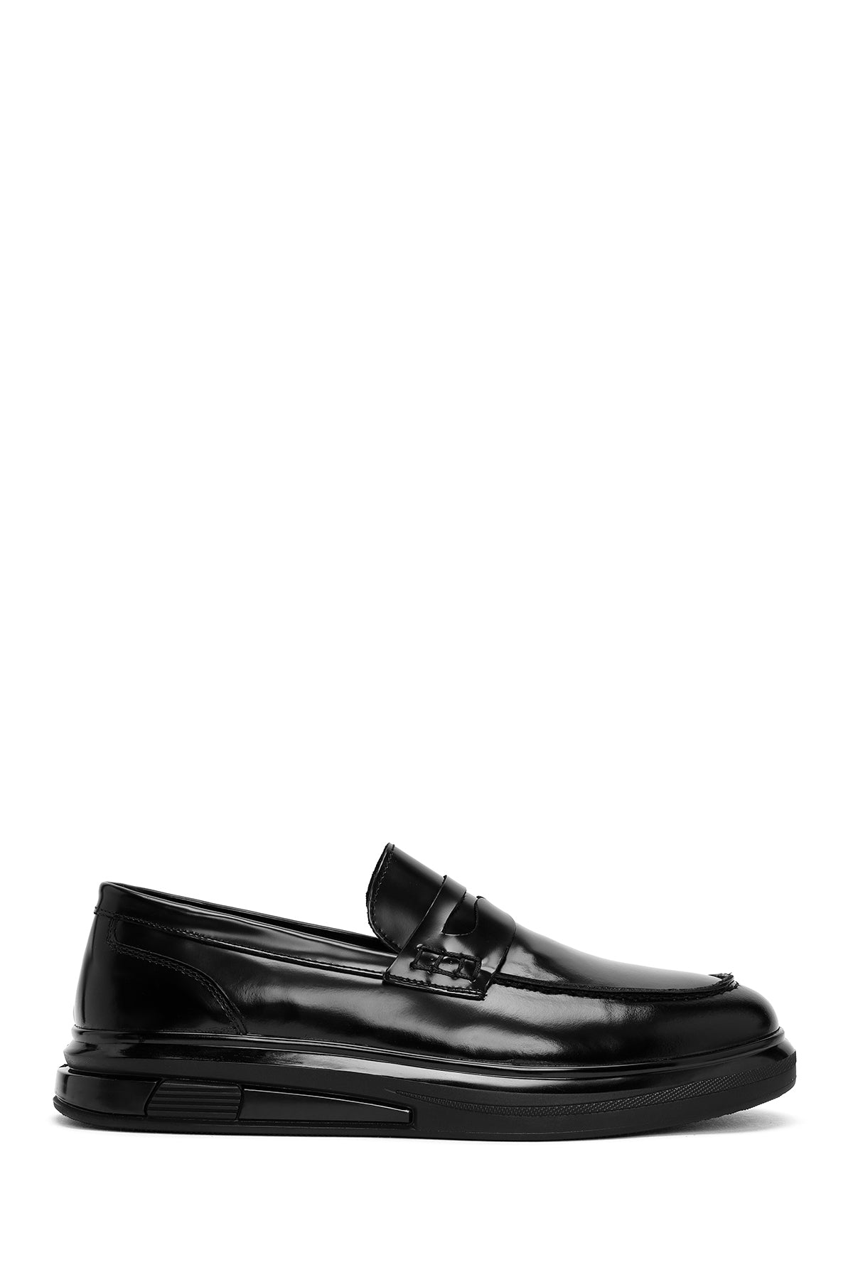 Erkek Siyah Deri Casual Loafer 25WFD661522 | Derimod