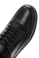Men's Black Lace Up Leather Casual Shoes | Derimod