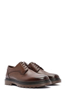 Men's Brown Lace Up Leather Casual Shoes | Derimod