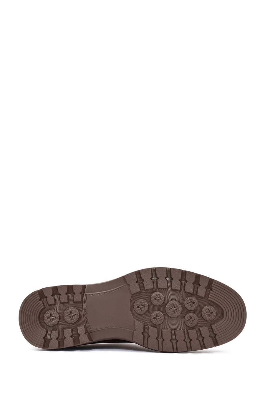 Men's Brown Lace Up Leather Casual Shoes