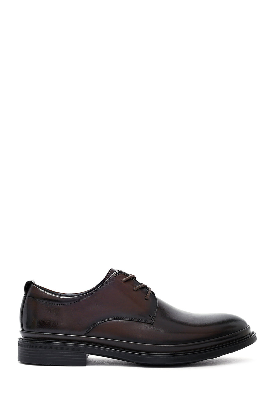 Men's Brown Lace-Up Leather Classic Shoes 25WFD690818 | Derimod