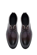 Men's Brown Lace-Up Leather Classic Shoes | Derimod