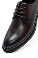 Men's Brown Lace-Up Leather Classic Shoes | Derimod