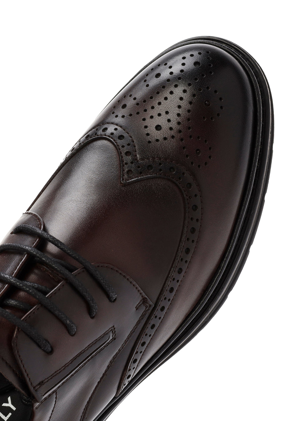 Men's Brown Lace Up Leather Casual Shoes