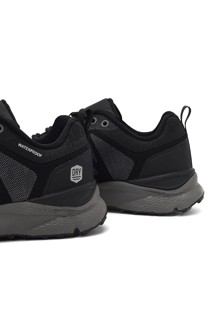 Derimod Dry Erkek Siyah Bağcıklı Kumaş Sneaker