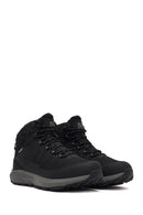 Derimod Dry Men's Black Lace-Up Thick-Soled Outdoor Boot | Derimod