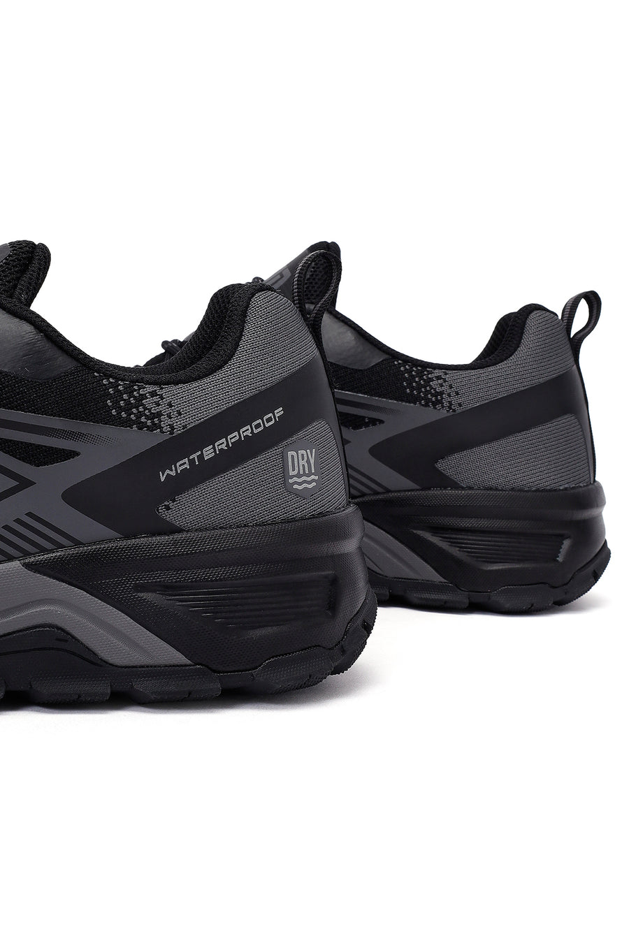Derimod Dry Men's Black Lace-Up Waterproof Outdoor Shoes