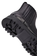 Men's Black Thick-Soled Leather Chelsea Boot | Derimod