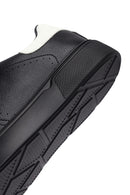 Men's Black Lace-Up Thick-Soled Sneaker | Derimod