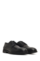Derimod Fly Men Black Lace-up Leather Casual Shoes | Derimod
