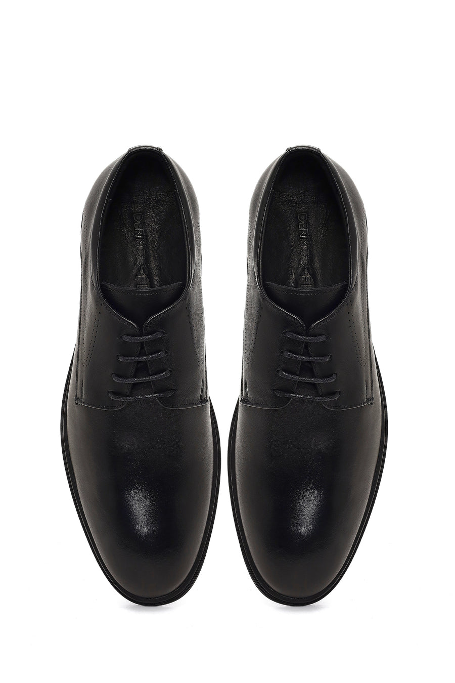 Derimod Fly Men Black Lace-up Leather Casual Shoes