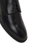 Derimod Fly Men Black Lace-up Leather Casual Shoes | Derimod