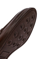 Erkek Kahverengi Deri Klasik Loafer | Derimod