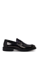 Erkek Siyah Deri Casual Loafer | Derimod