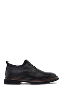 Men's Black Lace-up Leather Casual Shoes | Derimod