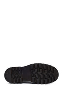 Men's Brown Lace-Up Thick-Soled Leather Casual Shoes | Derimod