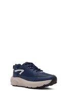 Derimod Studio Men's Navy Blue Lace-Up Thick-Soled Sneaker | Derimod