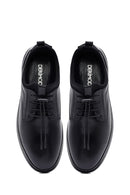 Men's Black Lace Up Leather Casual Shoes | Derimod