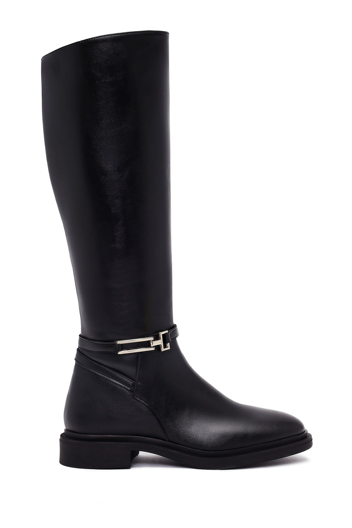 Women's Black Zippered Boot 25WFE251718 | Derimod