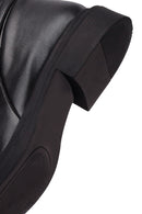 Women's Black Zippered Boot | Derimod