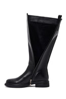 Women's Black Zippered Boots | Derimod