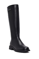 Women's Black Zippered Boots | Derimod