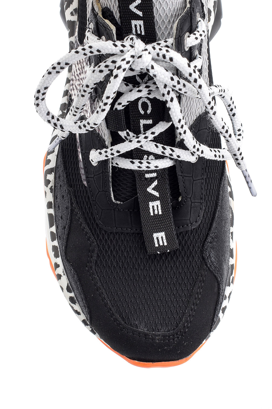 Kadın Renkli Yüksek Tabanlı Sneaker