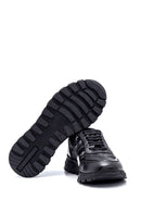 Erkek Deri Desenli Sneaker | Derimod