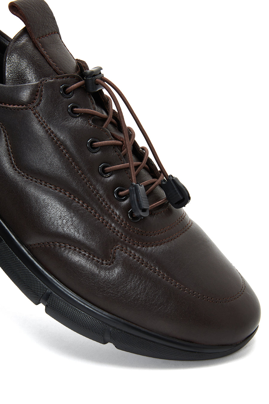 Men's Brown Leather Casual Shoes