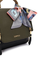 Women's Black Long Strap Handbag with Accessory Detail | Derimod