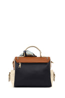 Women's Tan Long Strap Handbag with Accessory Detail | Derimod