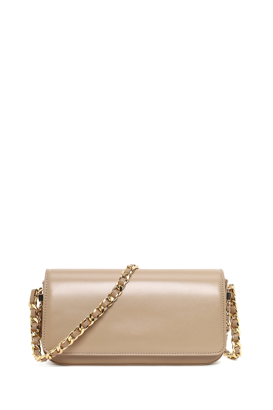 Women's Dark Beige Chain Strap Shoulder Bag 26PBD245018 | Derimod