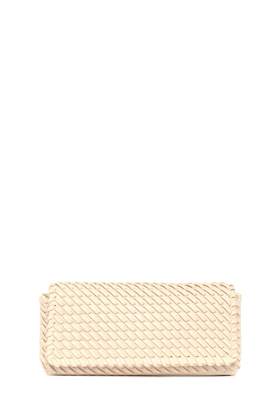 Women's Cream Knitted Shoulder Bag