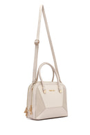 Woman Cream Long-Strap Classic Shoulder Bag | Derimod