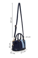 Woman Blue Long-Strap Denim Shoulder Bag | Derimod