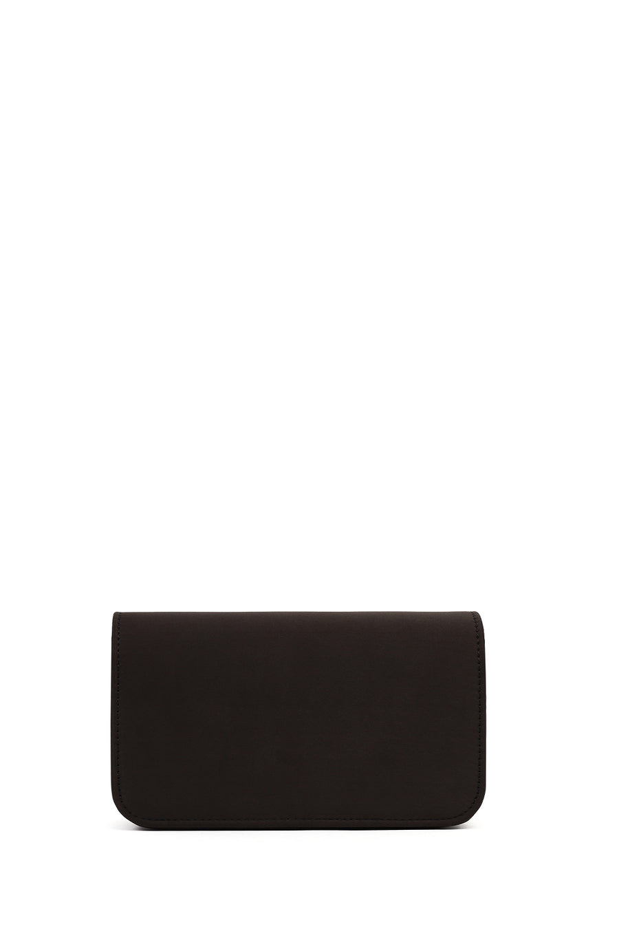 Women's Black Long Chain Strap Embellished Mini Evening Bag