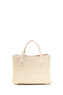Kadın Krem Uzun Askılı Mini Kol Çantası | Derimod