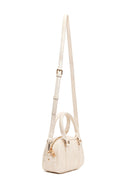 Woman Cream Long Strap Mini Quilted Shoulder Bag | Derimod