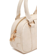 Woman Cream Long Strap Mini Quilted Shoulder Bag | Derimod