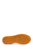 Kadın Beyaz Bağcıklı Deri Sneaker | Derimod
