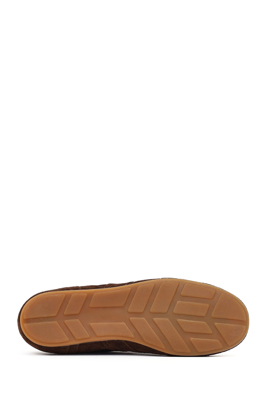 Kadın Taba Bağcıklı Süet Deri Sneaker