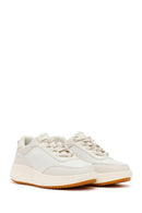 Women's White Thick Soled Sneaker | Derimod