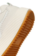 Women's White Thick Soled Sneaker | Derimod