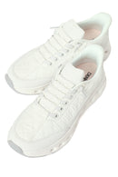 Woman White Lace-Up Chunky Sole Sneakers | Derimod