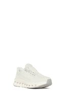 Woman White Lace-Up Chunky Sole Sneakers | Derimod