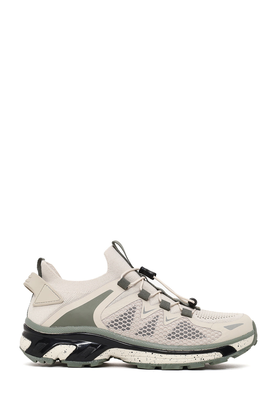 Kadın Bej Kalın Tabanlı Sneaker 26PFE496314 | Derimod