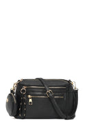 Woman Black Long-Strap Crossbody Bag | Derimod