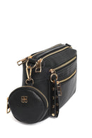 Woman Black Long-Strap Crossbody Bag | Derimod