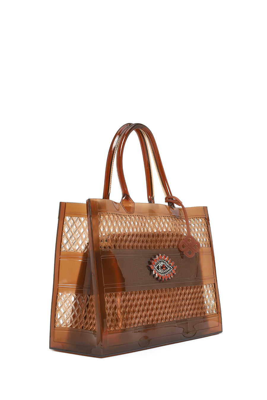 Women's Beige Jelly Handbag